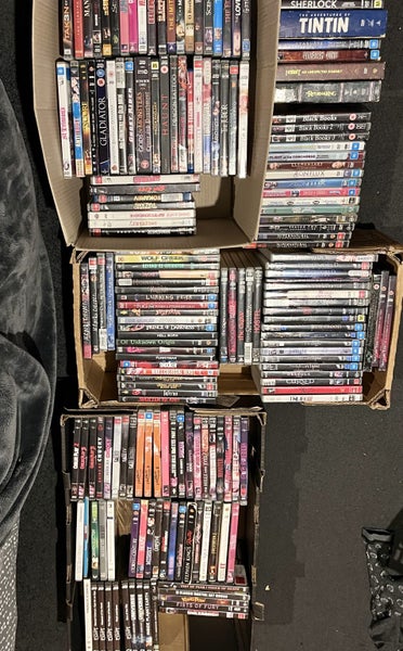 Bulk Family DVD/blue ray Collection Carousel 1