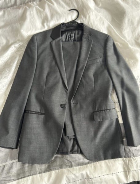 Topman Charcoal/grey suit jacket wool UK38/Eur96cm/US38 Carousel 1