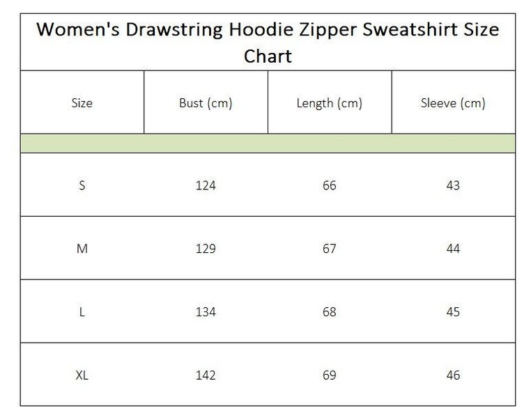 Women's Drawstring Hoodie Zipper Sweatshirt Carousel 13