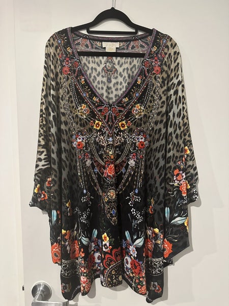 CAMILLA BAT SLEEVE DRESS Carousel 1