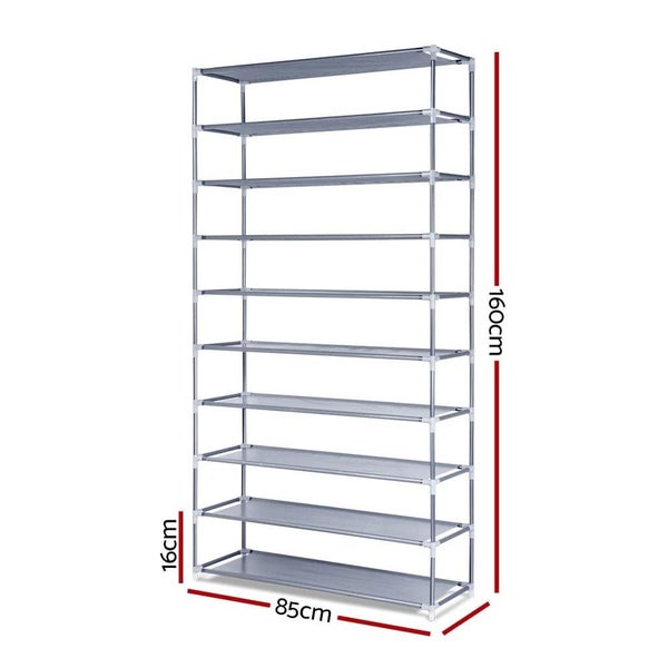 10 Tier Stackable Shoe Rack Carousel 2