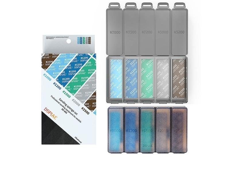 Sanding Sponge Combo Polishing Sandpaper For Gundam GK Military Model Making Carousel 1