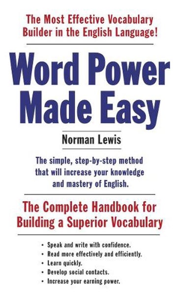 Word Power Made Easy by Norman Lewis - Paperback Carousel 1