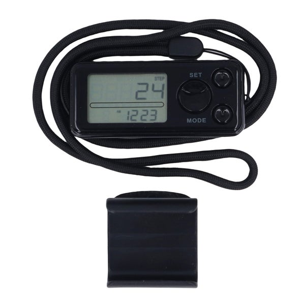 3d pedometer with clip 3D Pedometer for Walking LCD Backlight Simple Step Carousel 8