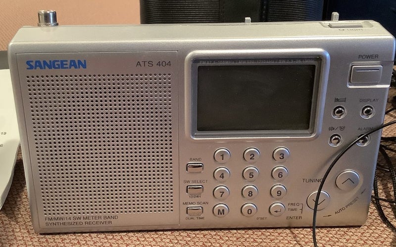 Sangean ATS909x2 AND Sangean ATS404 Portable MW/SW/FM Portable Radio Carousel 3