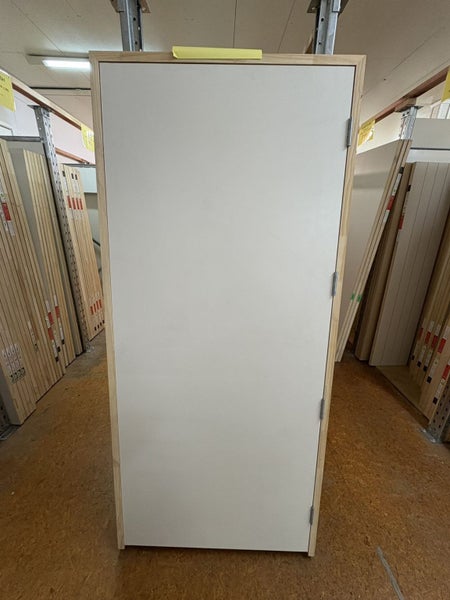 MDF FLUSH SOLID CORE INTERIOR PREHUNG DOOR 1980 X 860 Carousel 1