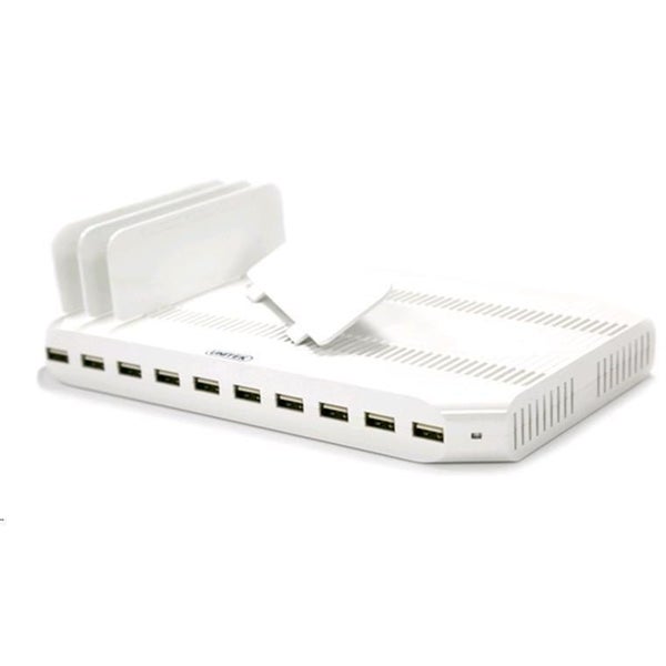 Unitek Y-2172 10-Port USB Smart Charging Station - (With Bracket Stand) 96W Carousel 5