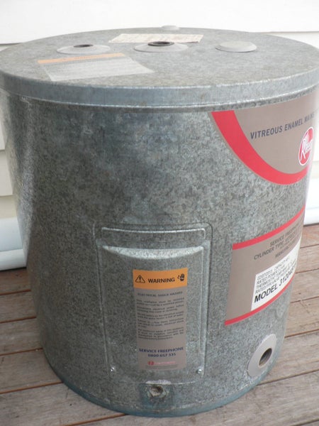 hot water cylinder 2015 rheem 45L mains pressure Carousel 2