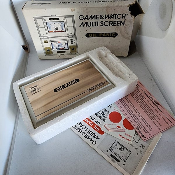 Game & watch Oil Panic Boxed Carousel 1