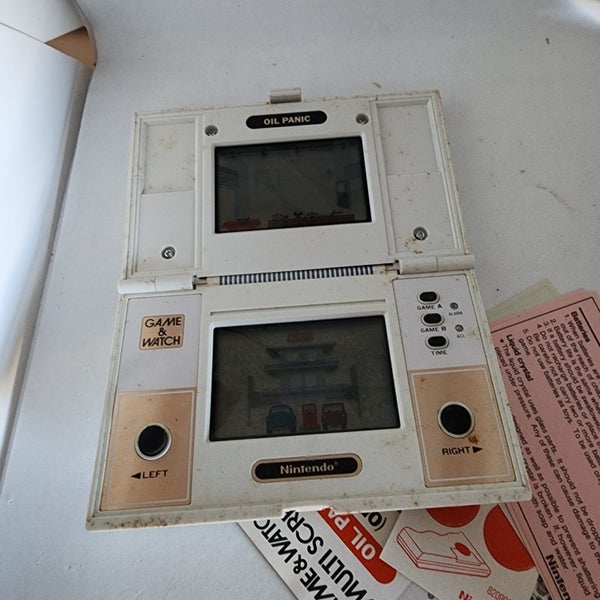 Game & watch Oil Panic Boxed Carousel 7