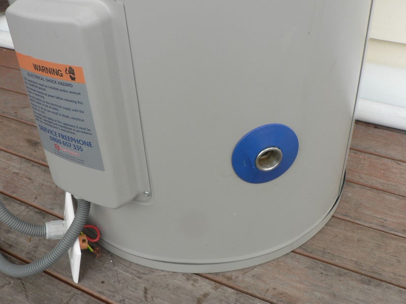 hot water cylinder 2016 rheem 135L mains pressure SS outdoor Carousel 8