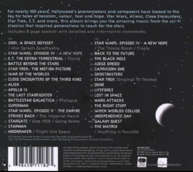 Greatest Sci-Fi Film Themes 2CD Carousel 2