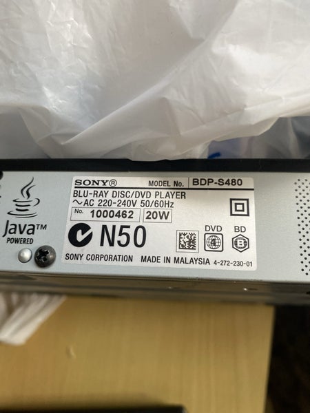 Blue ray player Carousel 2