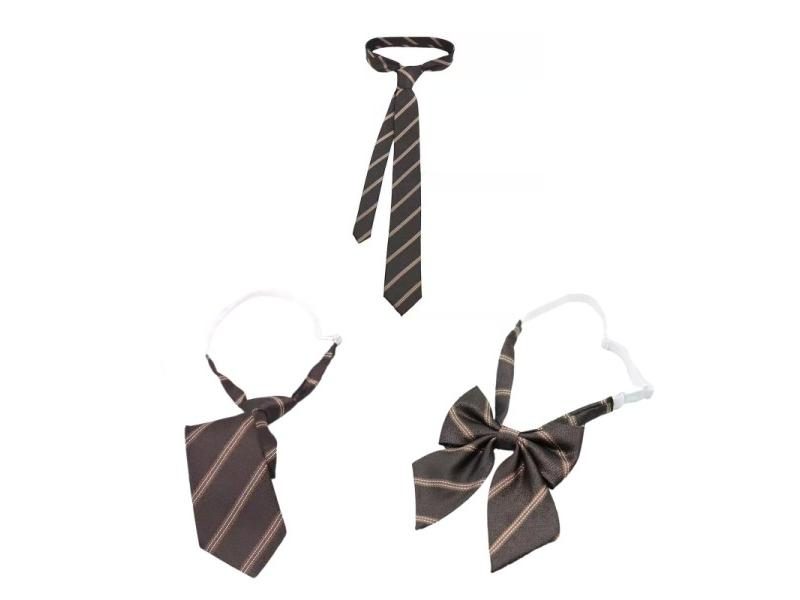Skinny Tie Bow Necktie JK Uniform Tie Casual All-Match Necktie Decorative Carousel 2