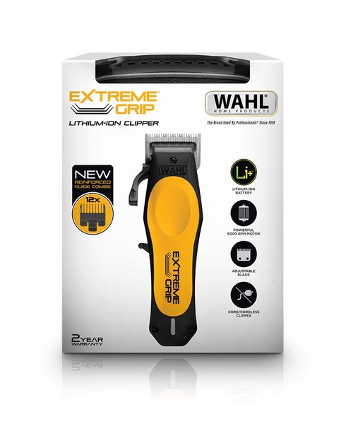 Wahl Extreme Grip Lithium-Ion Hair Clipper Carousel 8