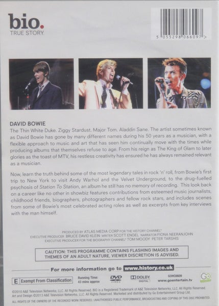 David Bowie - Bio True Story DVD Carousel 2