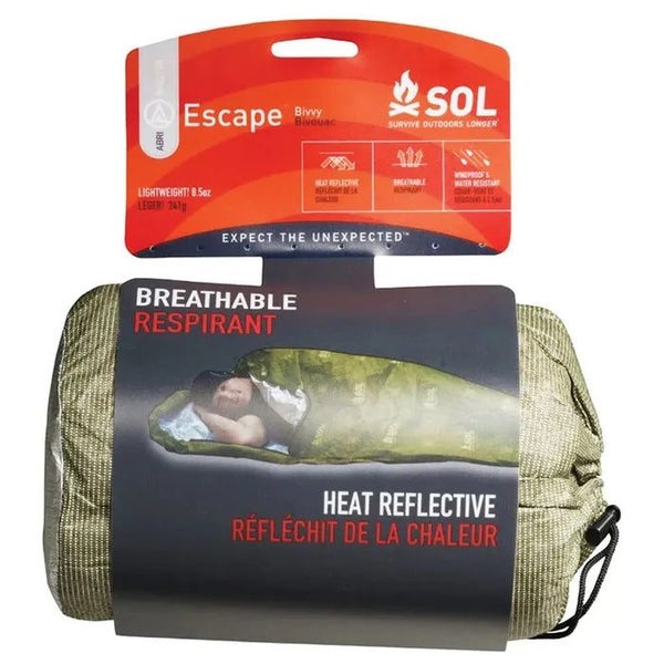 SOL Escape Bivvy w/ Hood - OD Green Carousel 1