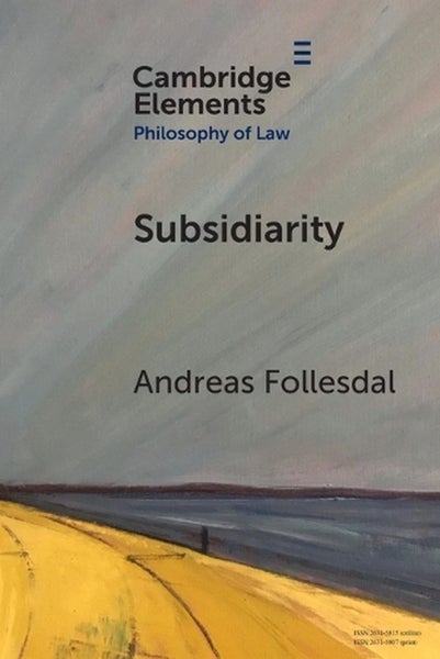 Subsidiarity by Andreas Follesdal - Paperback Carousel 1