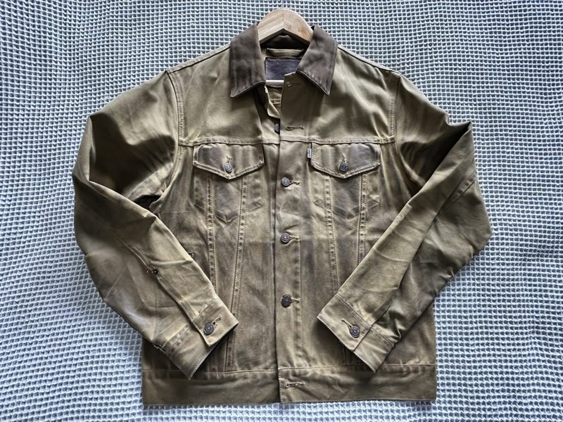 Filson Levi's Trucker Jacket, size medium Carousel 1
