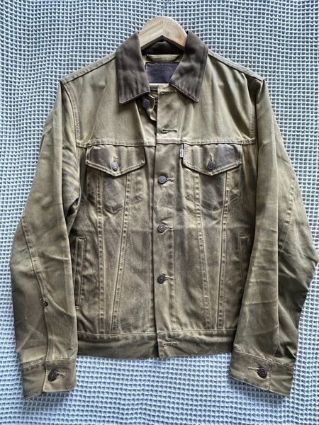 Filson Levi's Trucker Jacket, size medium Carousel 2