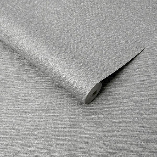 Wallpaper. Horizon - Dove Grey. 3 roll bundle Carousel 1