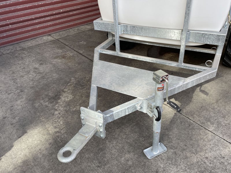 2000 Litre Tank and Trailer Frame with 12.4 x 24 Tractor Grip Wheels Carousel 5