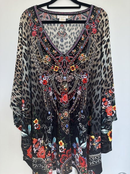 CAMILLA BAT SLEEVE DRESS Carousel 1