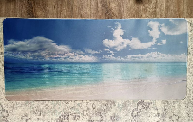 Beach Extended Keyboard/Mouse Pad XL 400x900mm Carousel 2
