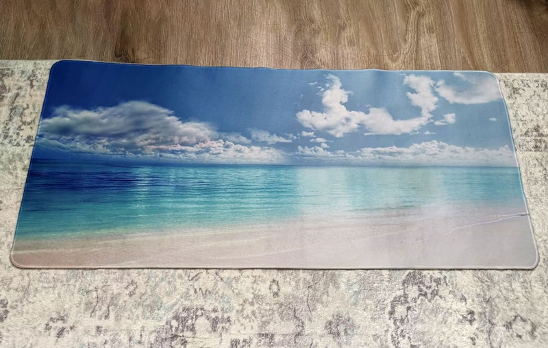Beach Extended Keyboard/Mouse Pad XL 400x900mm Carousel 3