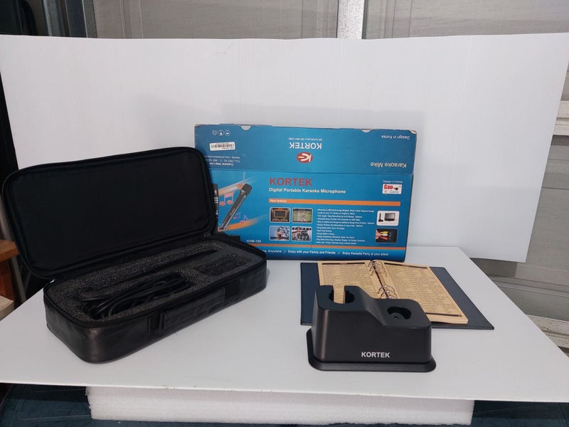 KORTEK KHM-150 DIGITAL PORTABLE KARAOKE MICROPHONE Carousel 1