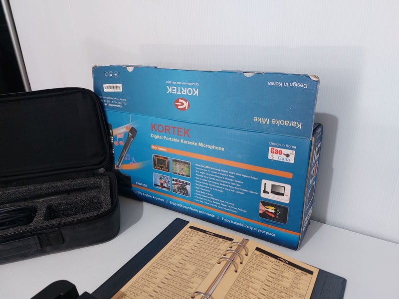 KORTEK KHM-150 DIGITAL PORTABLE KARAOKE MICROPHONE Carousel 2