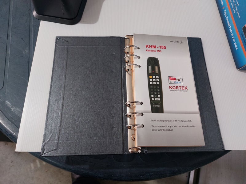 KORTEK KHM-150 DIGITAL PORTABLE KARAOKE MICROPHONE Carousel 3