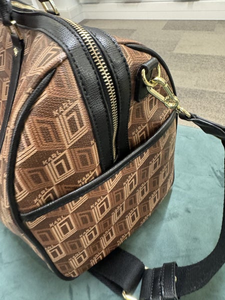 Karl Largerfeld Paris Valette Duffel Bag (weekender) with strap Carousel 2