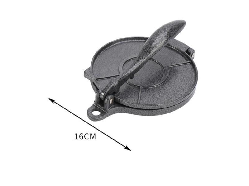 16/20cm DIY Tortilla Press Maker Aluminium Alloy Manual Corn Tortillas Dough Carousel 1