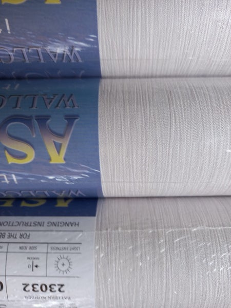 Wallpaper. Satin & Silks - Pale Grey. 5 roll bundle Carousel 4