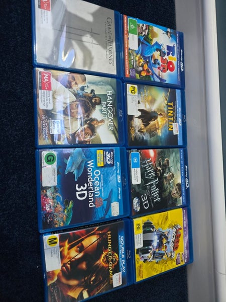 BLU-RAY movies 'Bulk' some 3D Carousel 2