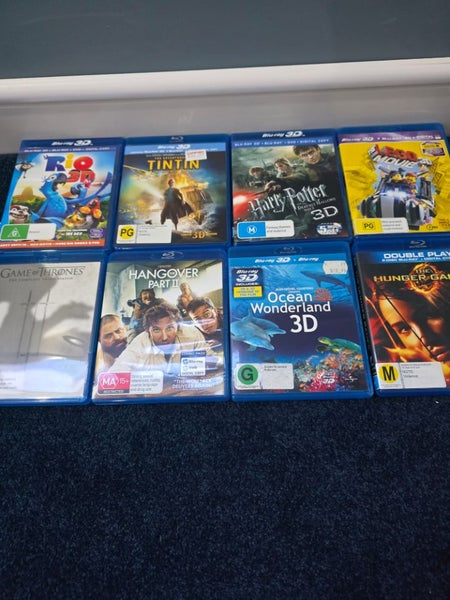 BLU-RAY movies 'Bulk' some 3D Carousel 4