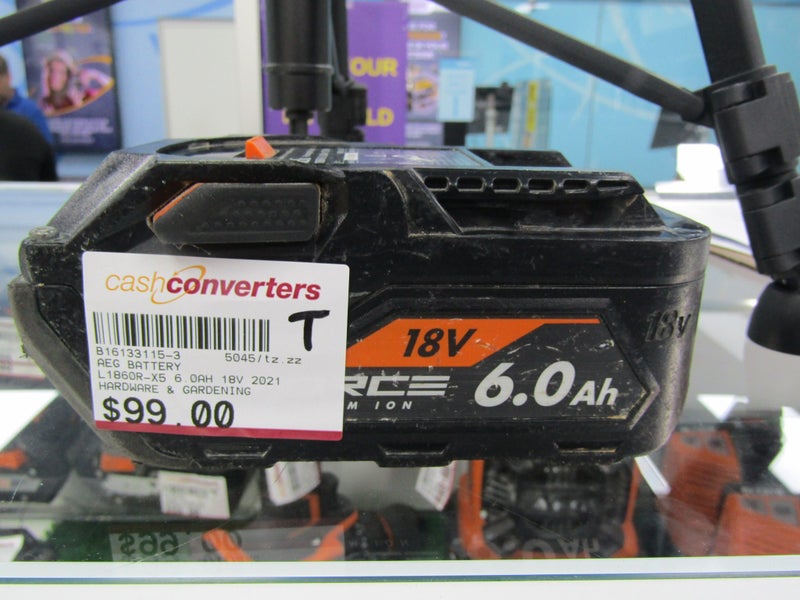 BATTERY AEG L1860R-X5 6.0AH 18V 2021 B16133115-3 Carousel 1