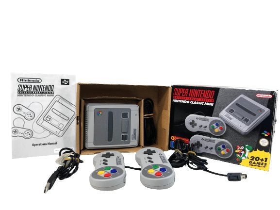 NINTENDO Classic Mini SNES Super Nintendo Entertainment System *MINT IN BOX* Carousel 1