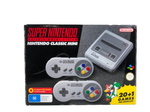 NINTENDO Classic Mini SNES Super Nintendo Entertainment System *MINT IN BOX* Carousel 2