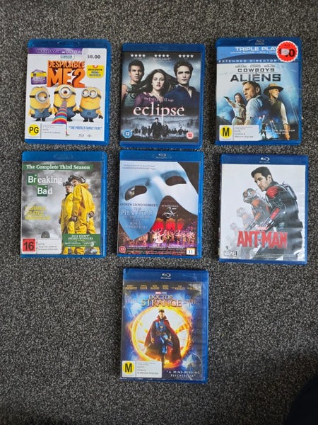 7 X Blu-ray Bulk Carousel 1