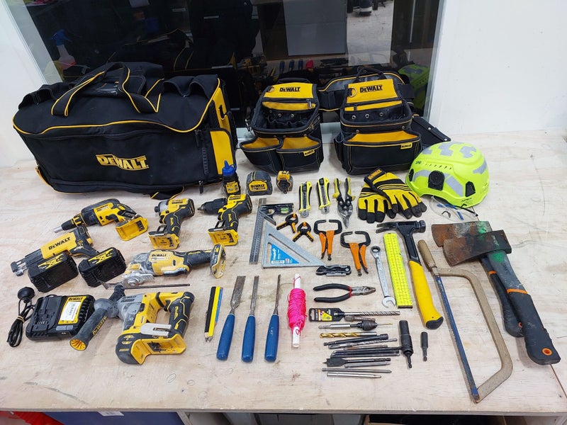 DEWALT Assorted Power Tools + Various Branded Hand Tools Carousel 1