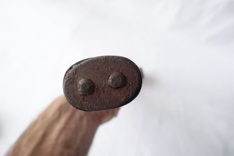 Vintage Estwing Stacked Leather Handle 16 oz? Curve Claw Hammer (SKU A8) Carousel 4
