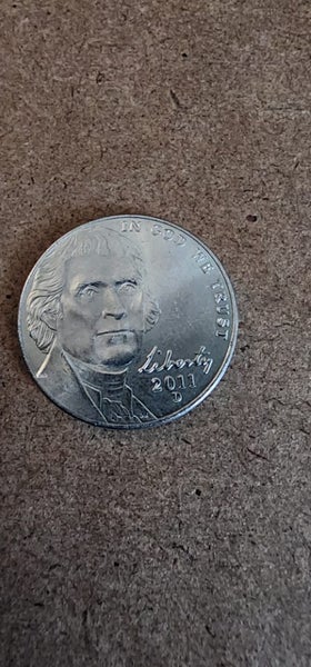 USA 5 CENT COIN 2011. X1 Carousel 1