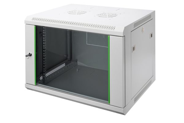 Digitus 7U 19" Wall Mount Server Cabinet 600(w)x450(d)x416(h) Carousel 1