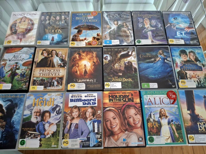 DVD Bulk Lot Fantasy Movies Carousel 5