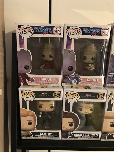 Funko pops (includes flocked chase) Carousel 4
