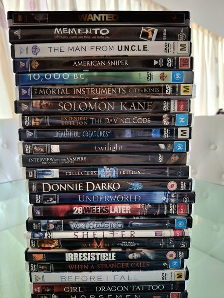 Thriller, Horror, Action DVDs Bulk Lot Carousel 2