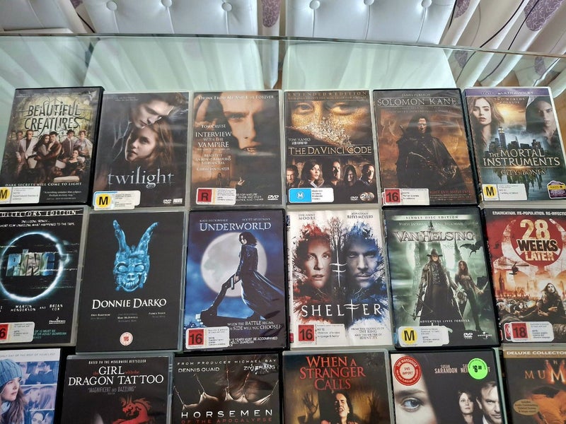 Thriller, Horror, Action DVDs Bulk Lot Carousel 4