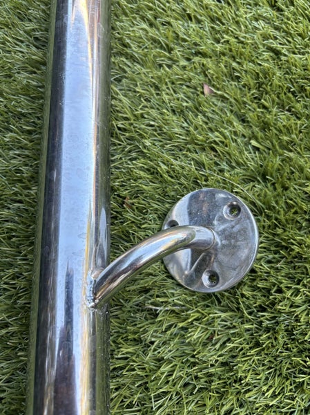 Polished metal hand railing for stairs Carousel 2
